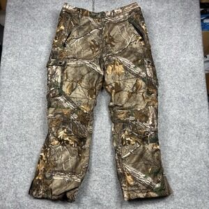 Bushmaster Camo Real Tree Insulated Snow Pants Mens Large 36x32 Camoflage